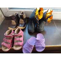 Сапоги, ботинки и др. 22-24 раз. ЗА ВСЕ хор. сост.