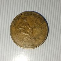5 сентаво 1964 года Филиппины. Республика Филиппины. Родная патина!