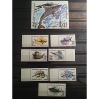 Мадагаскар. 1993 г. Рыбы.