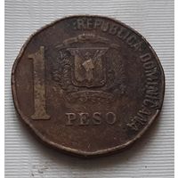 1 песо 1992 г. Доминиканская республика