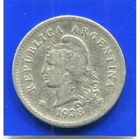 Аргентина 10 сентаво 1938
