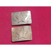 Пряжки латунь солдата