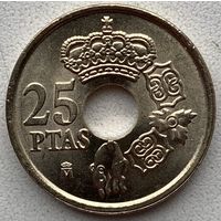 Испания 25 песет 2001 г.