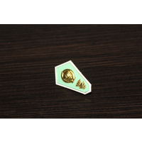 Знак "За окончание сельскохозяйственного техникума", советского периода, в упаковке.