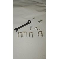 Детальки металлические для конструктора, ключ для конструктора