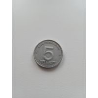 5 пфенниг 1949 год (А) ГДР