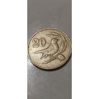 Кипр 20 центов 1983