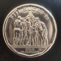 Фиджи 50 центов, 2017 Команда Фиджи по регби-7 чемпионы Олимпиады 2016