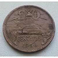 Мексика 20 Сентаво 1963 6-9-8