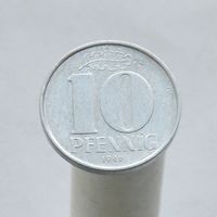 ГДР 10 пфеннигов 1967