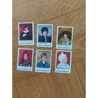 Румыния серия марок 1984 г. Живопись