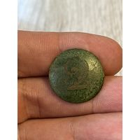 Редкая большая пуговица ВА 1812  2 полк Швейцария