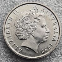 Австралия 10 центов  1999 г.  (2)