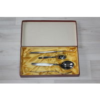 Набор столовых приборов из нержавеющей стали, клеймо "Nirosta", оригинал.