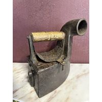 Старинный угольный утюг, клеймо, чугуний, много лотов с рубля