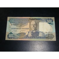 Порт. Ангола 500 Эск. 1972
