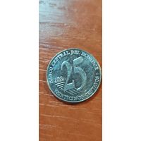 Эквадор 25 сентавос 2000