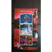 БЛОК ФУТБОЛ  ЧЕМПИОНАТ МИРА СПОРТ    MNH