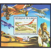 1980 Джибути Самолеты АВИАЦИЯ  MNH