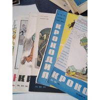 Журнал "Крокодил", 1961 год. #30, 32, 33-36.