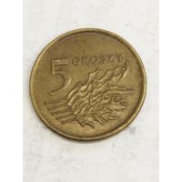 Польша 5 грош 1991