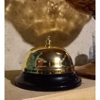 Настольный звонок, металл