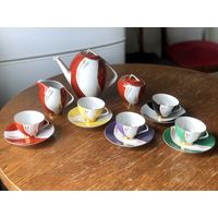 Сервиз кофейный Bremer & Schmidt Германия фарфор ГДР винтаж