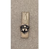 Значок знак Олимпийские Игры 1980 Фехтование,200 лотов с 1 рубля!!!