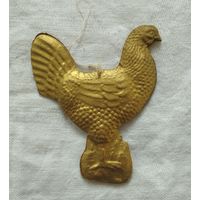 Ёлочный картонаж курочка
