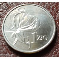 Зимбабве 1 золотой, 2024    ( 1-6-5 )