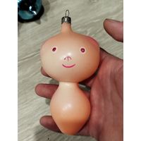 Большая ёлочная игрушка,нейкий чудик,с рубля