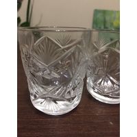 Рюмки хрустальные, СССР, 3 шт.