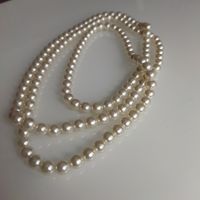 Бусы винтажные " под жемчуг"  Не стекло.105 см.