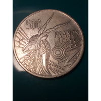 500 франков Камерун 1976 год. чад.