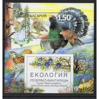 Болгария 2013. Заповедник птицы глухарь блок (5099)