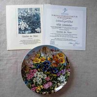 Коллекционная тарелка Furstenberg "Между скалами" cерия "Дикие красавицы"