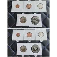 Распродажа !!! Токелау 5 монет (1, 2, 5, 10, 20 центов) 2012 г. UNC