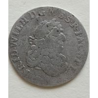 6 грошей, 1686, Фридрих Вильгельм I 1640 - 1688 гг