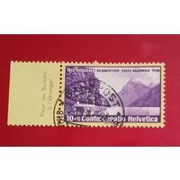Конфедерация Швейцария 1938 Pro Patria филгеография