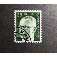 Марка Германия 1970 год Густав Хайнеман