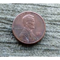 Werty71 США 1 цент 1989