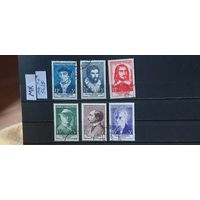 ФРАНЦИЯ 1956г. Полная серия. Гаш.