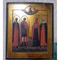 Икона Святых, Архангела Михаила, Мученицы Наталии, Афанасия и Кристины