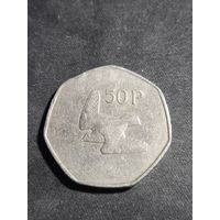 Ирландия 50 пенсов 1977
