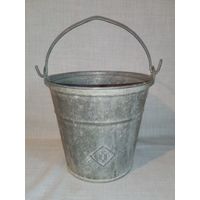 Ведро 5 л оцинкованное СССР ведёрко антуражное