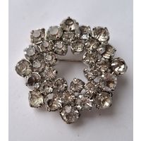 Брошь Снежинка. Кристаллы. 70-е годы, СССР