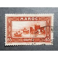 Марка Марокко 1933 год Местные мотивы