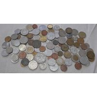 С РУБЛЯ! 100 монет. Микс, без СССР, УК, РФ.