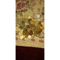 Монеты России. Ссср. Украина. Европа. 190штук.