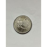 25 центов США. Округ Колумбия.